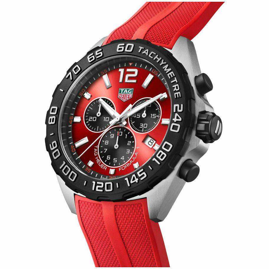 Orologio Tag Heuer Formula 1 cronografo Rosso
