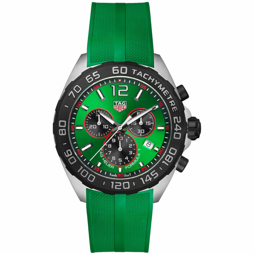 Orologio Tag Heuer Formula 1 cronografo Verde