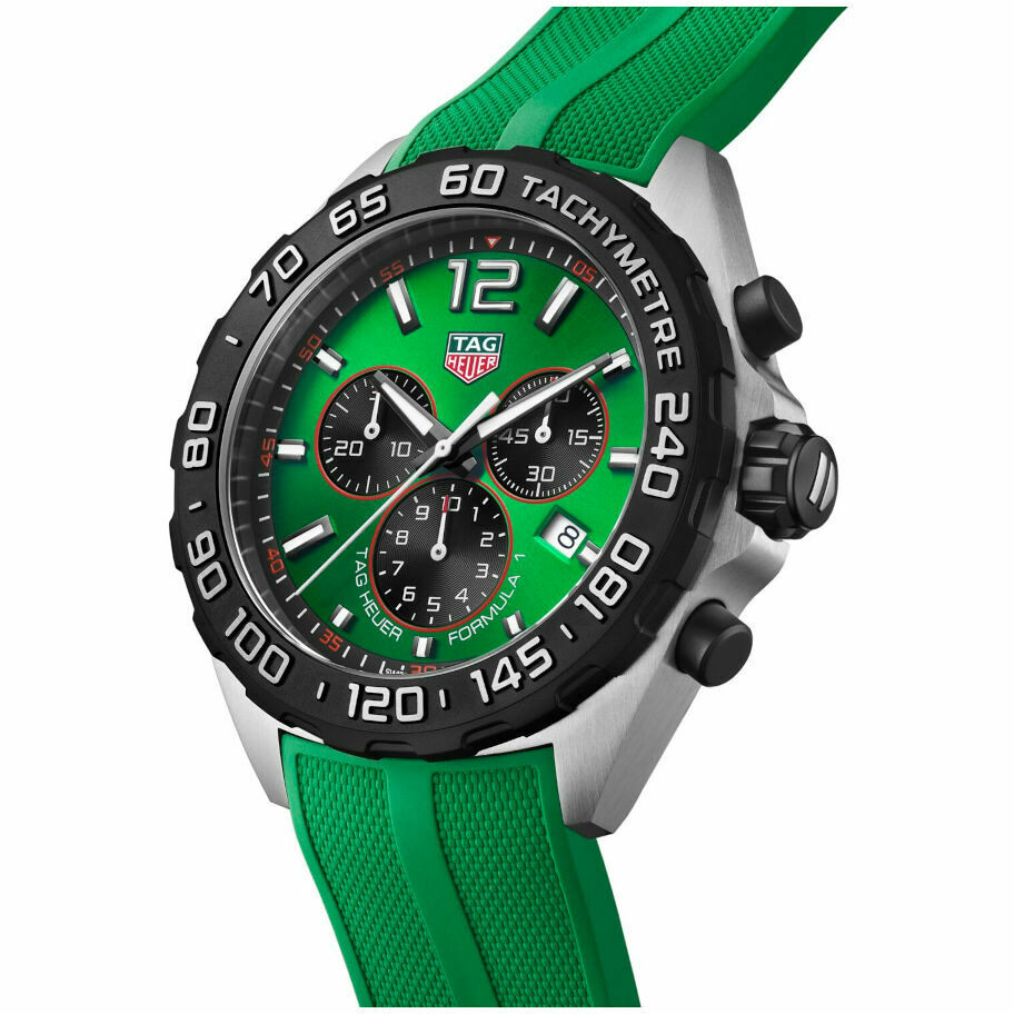 Orologio Tag Heuer Formula 1 cronografo Verde