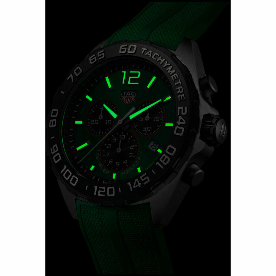 Orologio Tag Heuer Formula 1 cronografo Verde