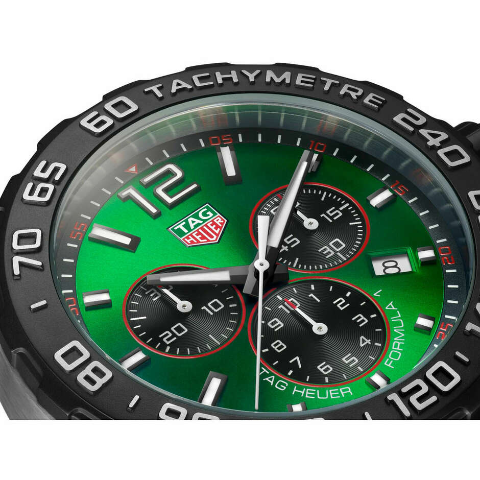 Orologio Tag Heuer Formula 1 cronografo Verde