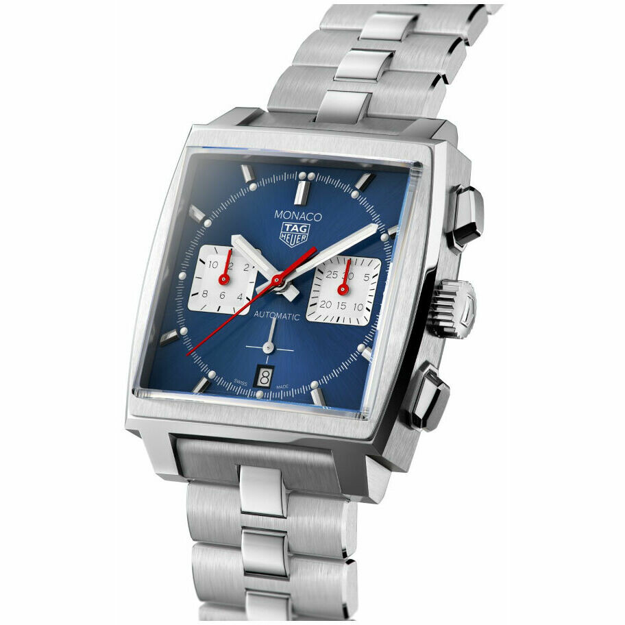 Orologio Tag Heuer Monaco Cronografo Blu