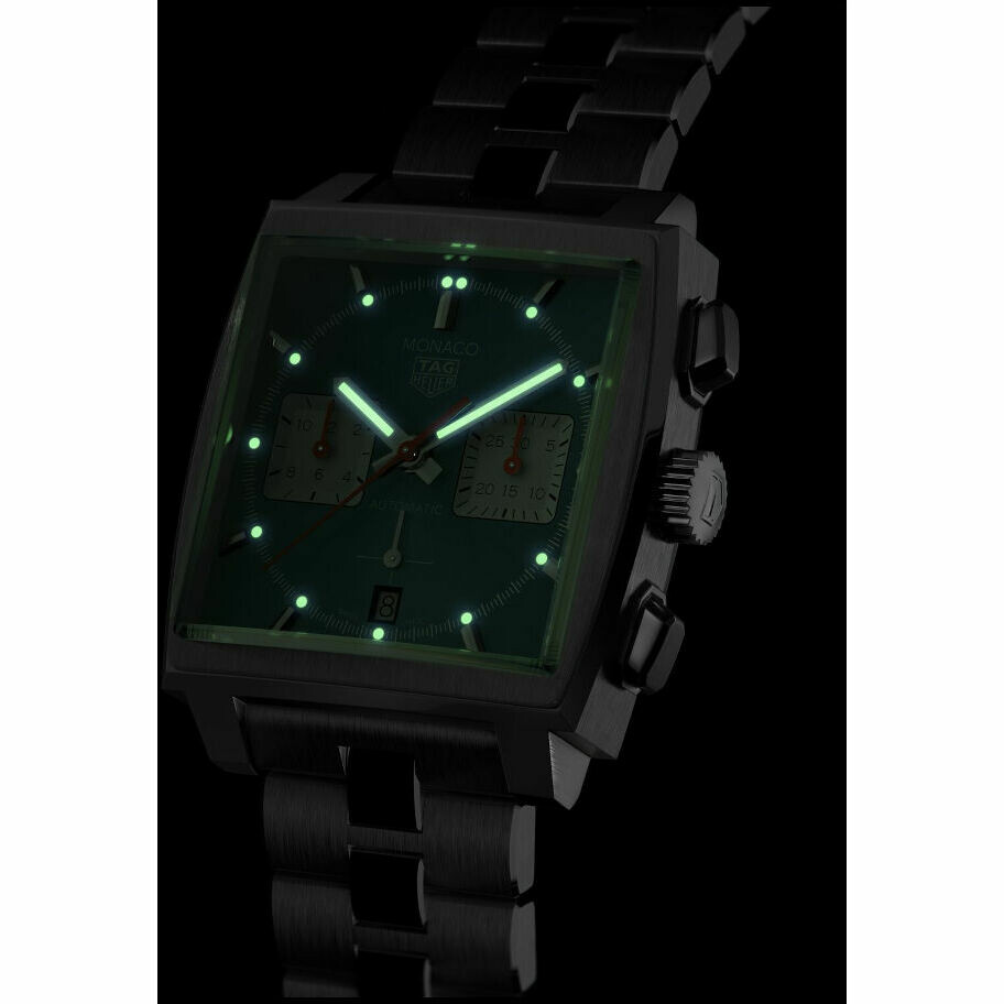 Orologio Tag Heuer Monaco Cronografo Blu