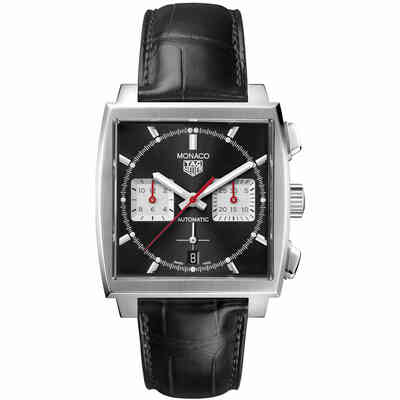 Orologio Tag Heuer Monaco nero Orologio Tag Heuer Monaco nero