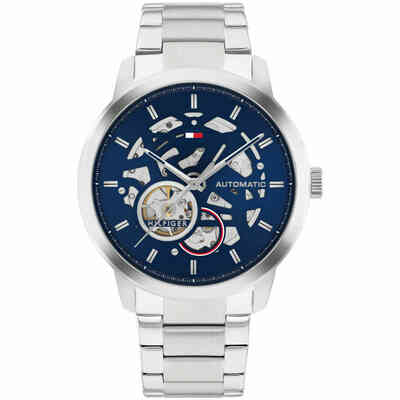 Orologio Tommy Hilfiger automatico quadrante blu Orologio Tommy Hilfiger automatico quadrante blu