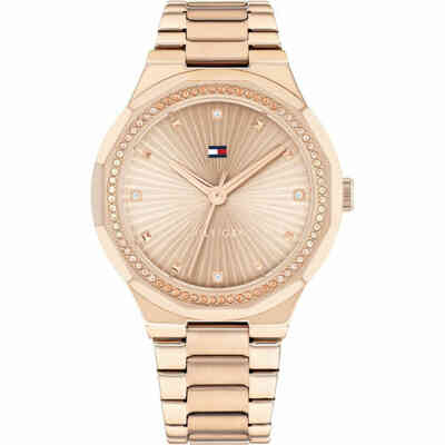 Orologio Tommy Hilfiger da donna al quarzo in acciaio rose Orologio Tommy Hilfiger da donna al quarzo in acciaio rose