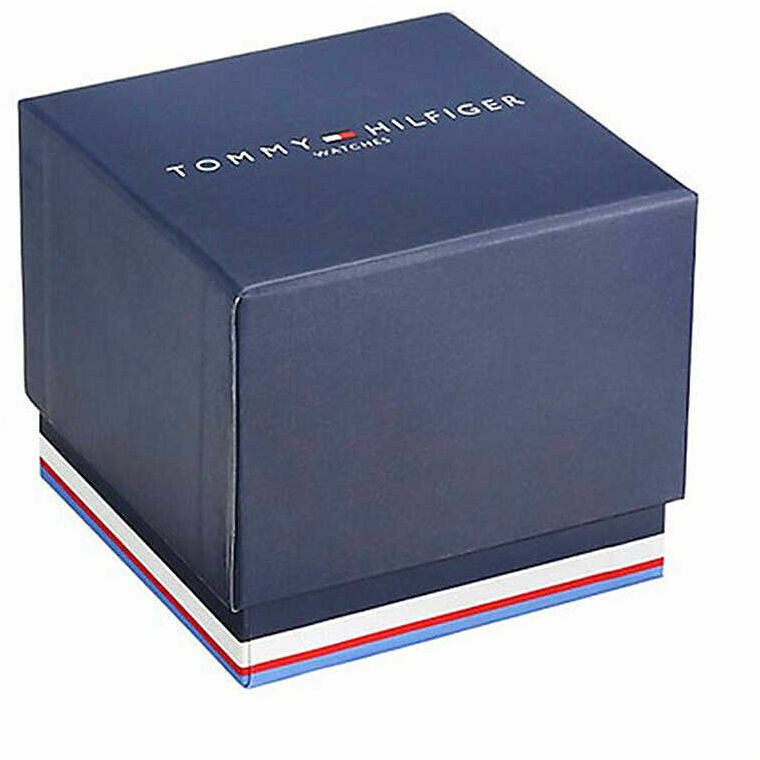 Orologio Tommy Hilfiger da uomo in acciaio cinturino pelle