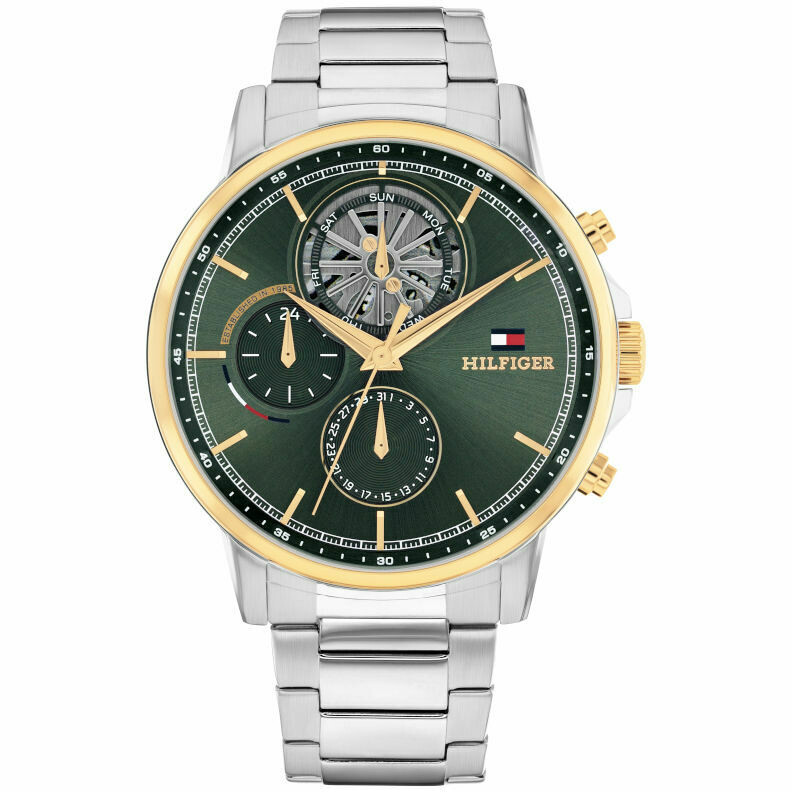 Orologio Tommy Hilfiger Stewart multifunzione verde