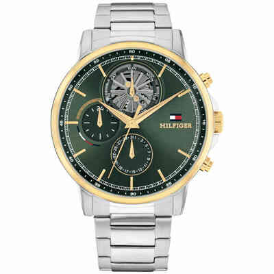 Orologio Tommy Hilfiger Stewart multifunzione verde Orologio Tommy Hilfiger Stewart multifunzione verde