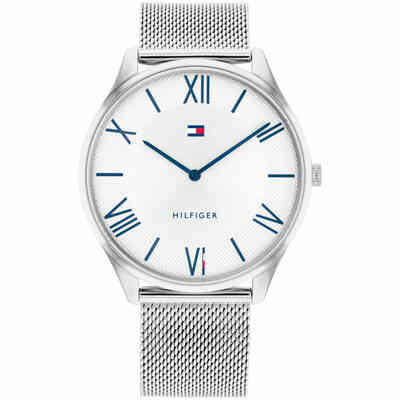 Orologio Tommy Hilfinger da uomo in acciaio maglia milanese Orologio Tommy Hilfinger da uomo in acciaio maglia milanese