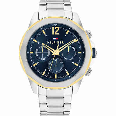 Orologio Tommy Hilfinger da uomo in acciaio multifunzione Orologio Tommy Hilfinger da uomo in acciaio multifunzione
