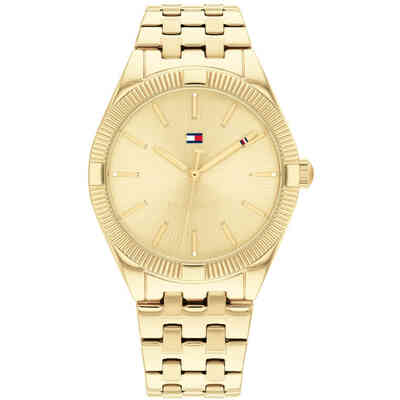 Orologio Tommy Hilfinger donna in acciaio laminato oro Orologio Tommy Hilfinger donna in acciaio laminato oro
