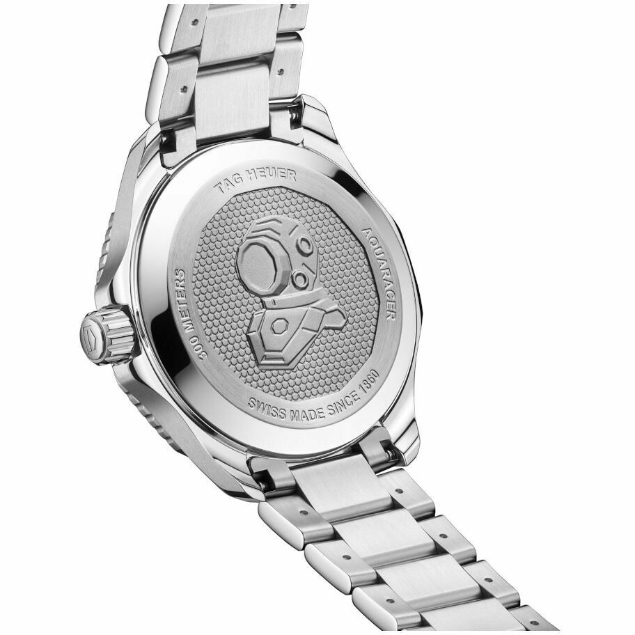 Orologo Tag Heuer Aquaracer 300 GMT blu con TH31-03 COSC