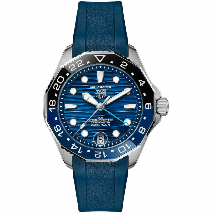 Orologo Tag Heuer Aquaracer 300 GMT Blu