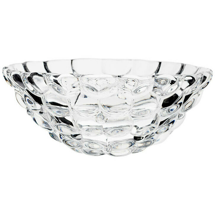 Orrefors Raspberry Crystal Bowl Small
