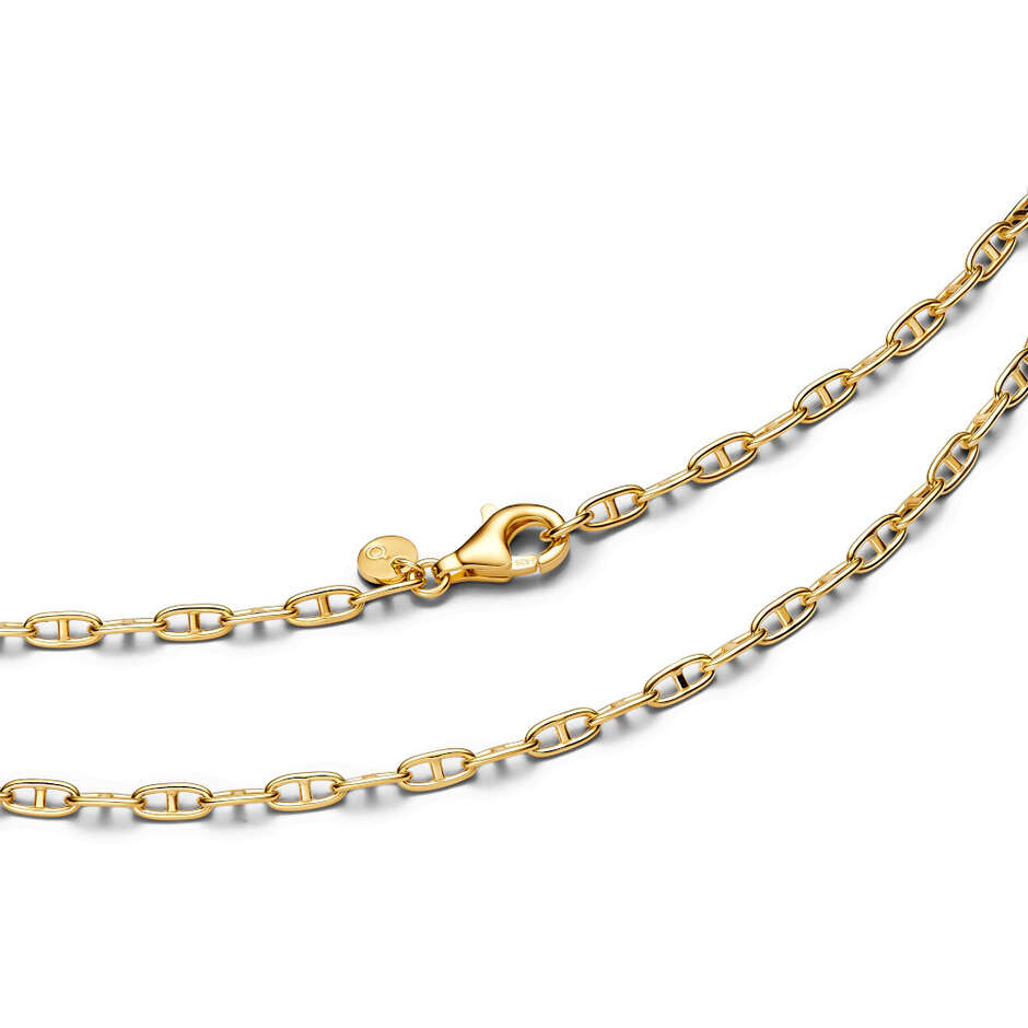 Pandora Anchor Chain Necklace in Plated