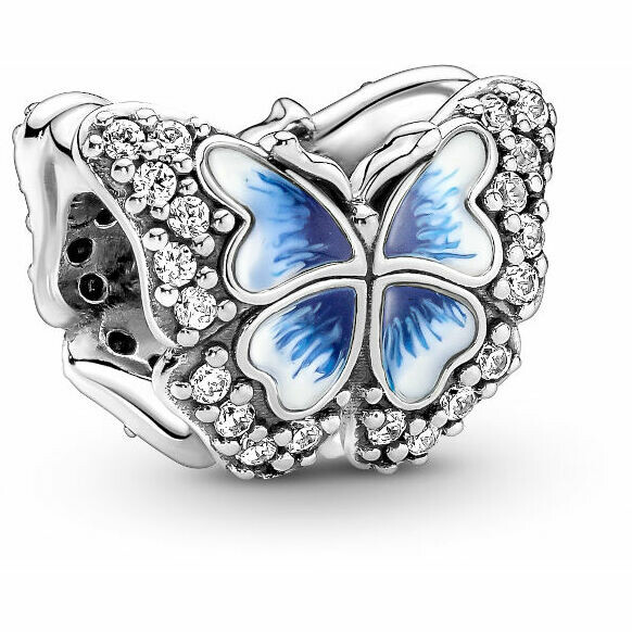Pandora Blue Butterfly Charm
