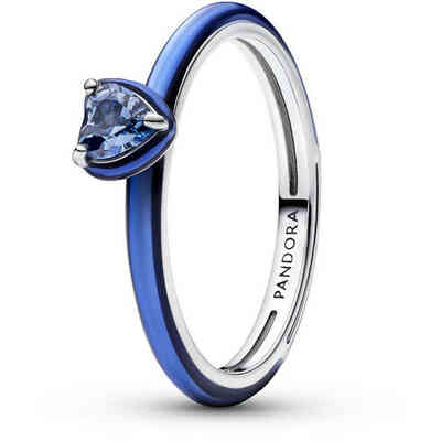 Pandora Blue Chakra Heart Ring