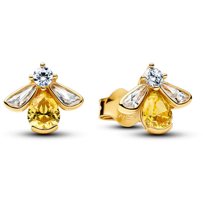 Pandora Bright Bee Earrings