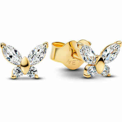 Pandora Butterfly Gold-Plated Earrings Pandora Butterfly Gold-Plated Earrings
