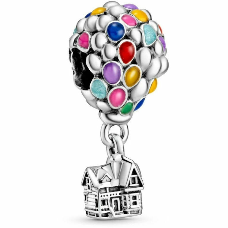Pandora Charm Disney Up's House and Balloons