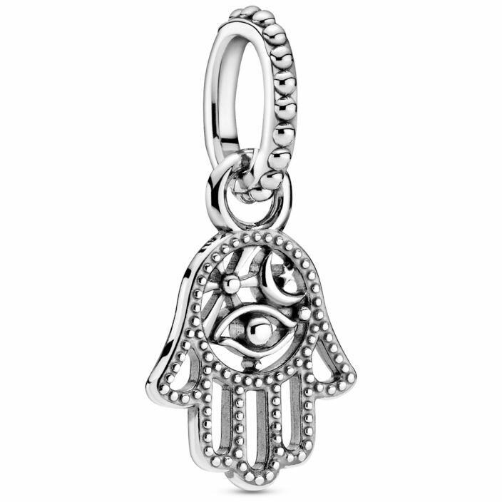 Pandora Charm Hand of Fatima Protective