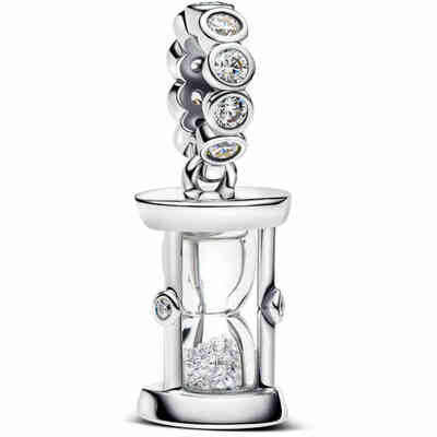 Pandora Charm Hourglass "Time is Precious"