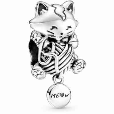 Pandora Charm Kitten and Ball of Wool Pandora Charm Kitten and Ball of Wool