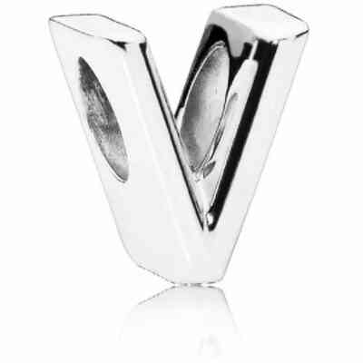 Pandora Charm Letter V Pandora Charm Letter V