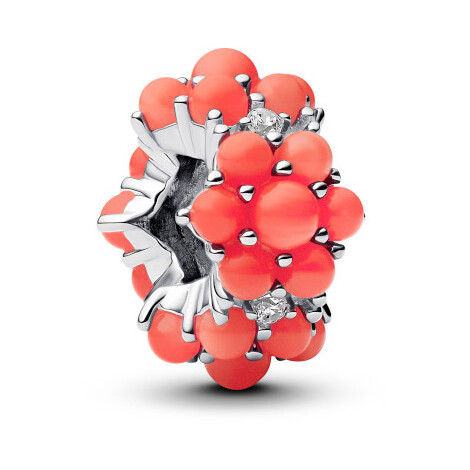 Pandora Charm Ocean Coral Color