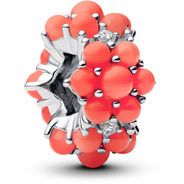 Pandora Charm Ocean Coral Color Pandora Charm Ocean Coral Color