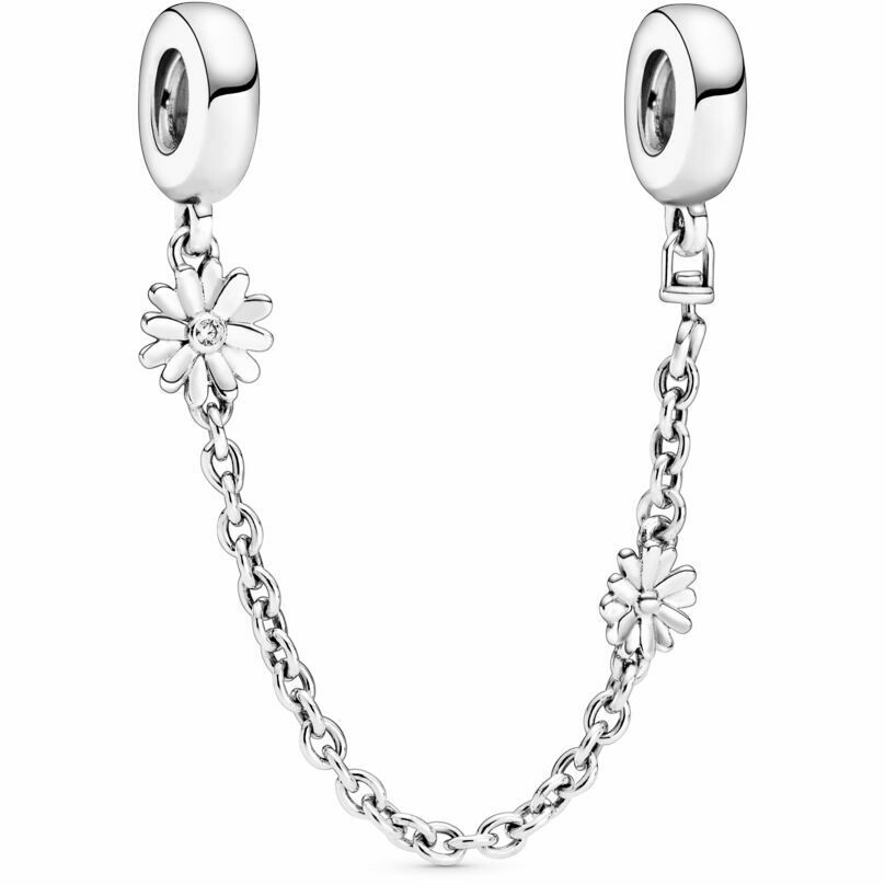 Pandora Charm Pandora Safety Chain Daisy