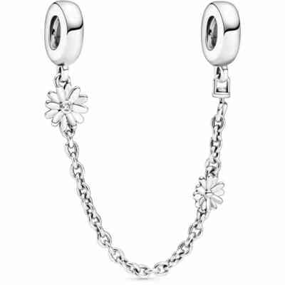 Pandora Charm Pandora Safety Chain Daisy Pandora Charm Pandora Safety Chain Daisy
