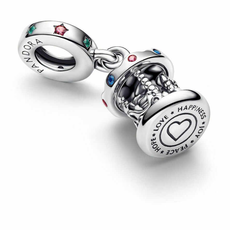 Pandora Charm Pendant Christmas Carousel