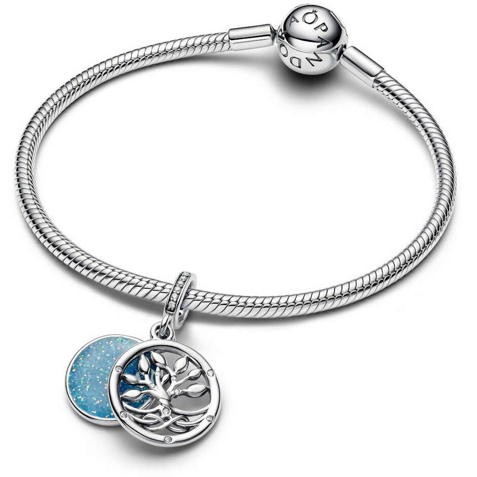 Pandora Charm Pendant Family Tree Glow in the Dark