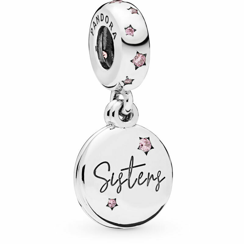 Pandora Charm Pendant Sisters Forever