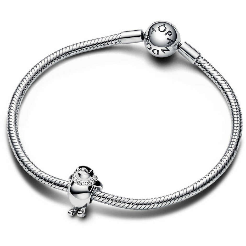 Pandora Charm Penguin with Skis