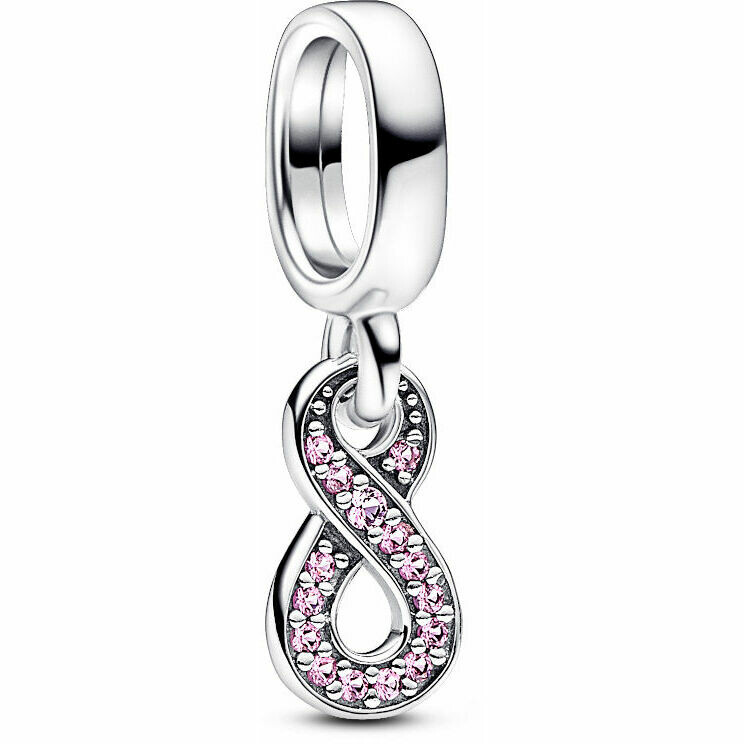 Pandora Charm Pink Infinity Pendant