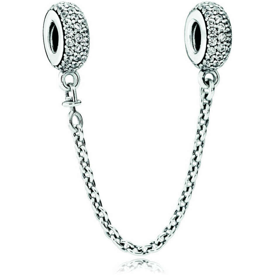 Pandora Charm Safety Chain Pavé