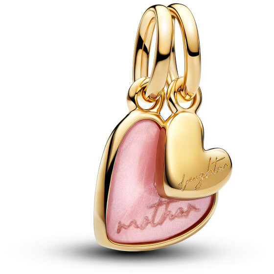 Pandora Charm Union of Hearts Mother and Daughter Divisible