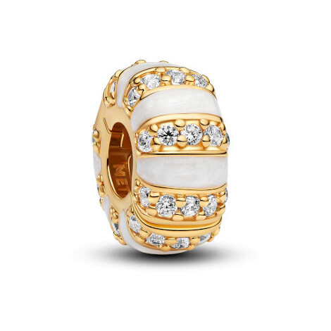Pandora Clip Elegance Luminous Gold Plated