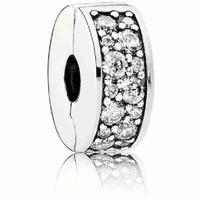 Pandora Clip with Pavè Pandora Clip with Pavè