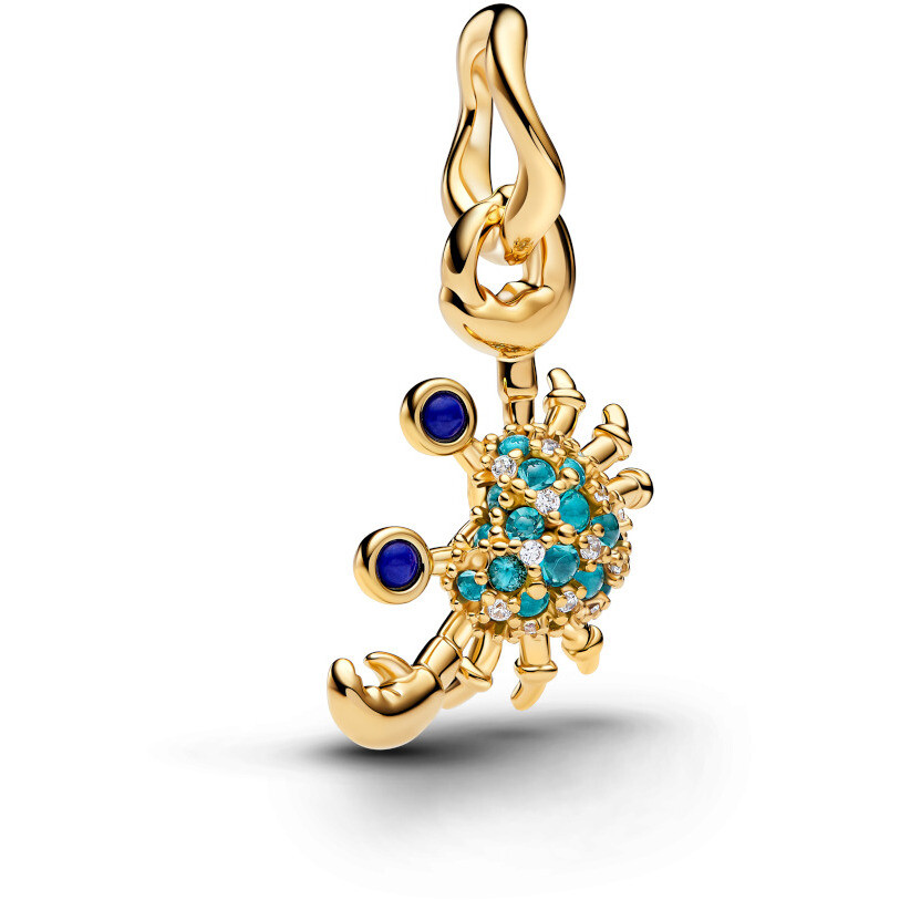 Pandora Crab Pendant Charm