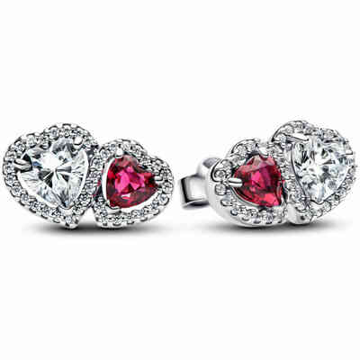 Pandora Double Hearts Earrings Pandora Double Hearts Earrings