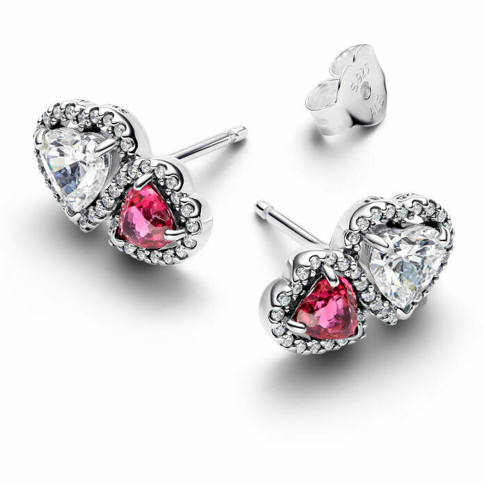 Double Heart Earrings Double Heart Earrings