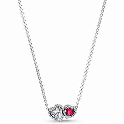 Pandora Double Hearts Necklace