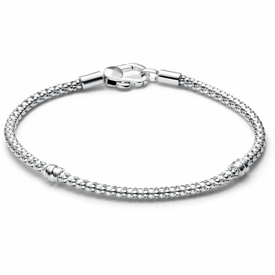 Pandora Geometric Mesh Bracelet with Lobster Clasp