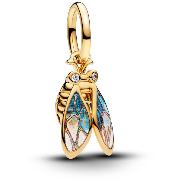 Pandora Gold Plated Cicada Pendant Charm