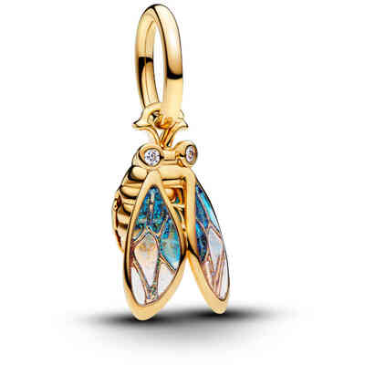 Pandora Gold Plated Cicada Pendant Charm