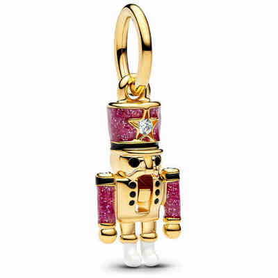 Pandora Gold Plated Nutcracker Charm Pandora Gold Plated Nutcracker Charm